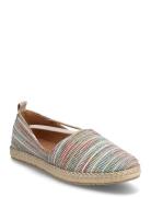 Women Slip-On Matalat Sandaalit Espadrillot Multi/patterned Tamaris