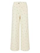 Porter Pant Bottoms Trousers Straight Leg Cream Nué Notes