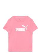 Ess No. 1 Logo Tee Ps Sport T-shirts Short-sleeved Pink PUMA