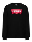 Ls-L/S Tee Tops T-shirts Long-sleeved T-shirts Black Levi's