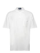 20/1 Mesh-Ssl-Psh Big & Tall Tops Polos Short-sleeved White Polo Ralph...
