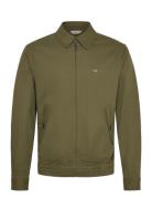 Cotton Twill Jacket Ohut Takki Khaki Green GANT
