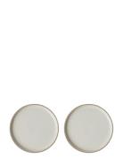 Plate, Medium Home Tableware Plates Dinner Plates Grey Studio About