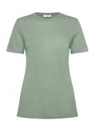 Rwamina Ss Regular T-Shirt Tops T-shirts & Tops Short-sleeved Green Ro...
