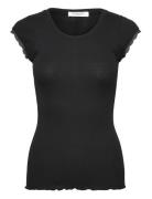 Rwbaybay Ss Regular T-Shirt Tops T-shirts & Tops Short-sleeved Black R...