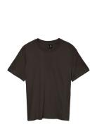 Vmpaulina Ss T-Shirt Jrs Noos Tops T-shirts & Tops Short-sleeved Brown...
