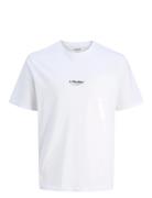 Jjesoho Tee Ss Crew Neck Noos Tops T-shirts Short-sleeved White Jack &...
