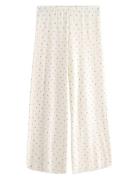 Vid Pyjamasbukse I Pointelle Pyjamahousut Olohousut Cream Lindex