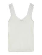 Vmrosa Sl Top Jrs Noos Tops T-shirts & Tops Sleeveless White Vero Moda