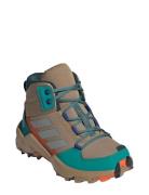 Terrex Ax4R Mid K Nauhalliset Talvikengät Beige Adidas Terrex
