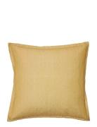 Linn Pudebetræk Home Textiles Cushions & Blankets Cushion Covers Yello...