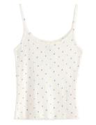 Tank Pointelle With Lettuce Ed Toppi Cream Lindex