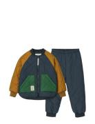 Zella Thermo Set Outerwear Thermo Outerwear Thermo Sets Multi/patterne...