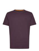 Tales Tops T-shirts Short-sleeved Purple BOSS