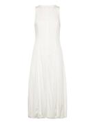 Long Balloon Dress Polvipituinen Mekko White Mango