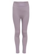 Onpjaia Life Hw Seam Tights Girls Bottoms Leggings Purple Only Play