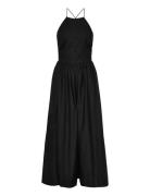 Halter Dress With Crossed Back Polvipituinen Mekko Black Mango