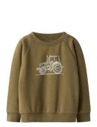 Nmmvion Ls Nreg Sweat Unb Tops Sweat-shirts & Hoodies Sweat-shirts Kha...