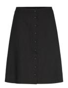 Slfgulia Hw Short Skirt D Lyhyt Hame Black Selected