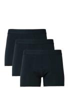Slhliam 3-Pack Trunk Noos Bokserit Black Selected