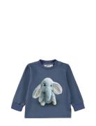 Eloy Tops T-shirts Long-sleeved T-shirts Navy Molo