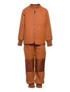 Thermal Set Solid Outerwear Thermo Outerwear Thermo Sets Brown En Fant