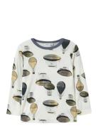 Nmmwillitus Wool Ls Top Tops T-shirts Long-sleeved T-shirts Multi/patt...