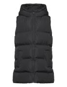 Long Hooded Waistcoat Toppaliivi Black Mango