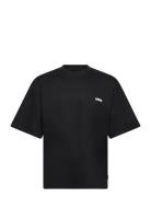 Wbbeam Ming Tee Tops T-shirts Short-sleeved Black Woodbird