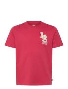 Kt-S/S Knit Top Tops T-shirts Short-sleeved Red Levi's