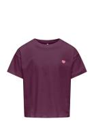 Kogmaiken Life Cropheart Ss Top Jrs Noos Tops T-shirts Short-sleeved P...