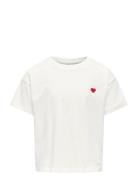 Kogmaiken Life Cropheart Ss Top Jrs Noos Tops T-shirts Short-sleeved W...