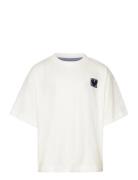 Tnperley Os S_S Tee Tops T-shirts Short-sleeved White The New
