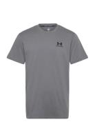 Ua M Logo Emb Heavyweight Ss Sport T-shirts Short-sleeved Grey Under A...