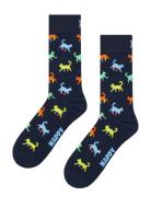 Kitten Love Sock Lingerie Socks Regular Socks Navy Happy Socks