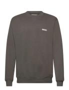 Wbcane Base Crew Tops Sweat-shirts & Hoodies Sweat-shirts Grey Woodbir...