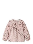 Nmfnulina Ls Shirt Tops Blouses & Tunics Pink Name It