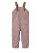 Nmfalfa08 Softshell Bib Pant Aop Fo Outerwear Softshells Softshell Tro...