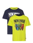 Lwtaffy 619 - 2Pack T-Shirt Ss Tops T-shirts Short-sleeved Multi/patte...