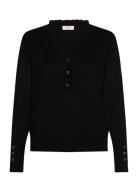 Fqkatie-Pullover Tops Knitwear Jumpers Black FREE/QUENT