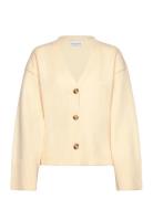 Lenyx Knit Tops Knitwear Cardigans Cream Noella