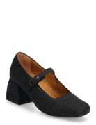 Shoes - Heel - With Buckle Korolliset Sandaalit Black ANGULUS