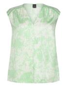 Binadi Tops Blouses Sleeveless Green BOSS