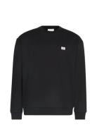 Ls 350Terry Eu Whsl Badge Crewne Tops Sweat-shirts & Hoodies Sweat-shi...