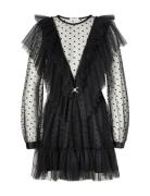 Paige Dress Lyhyt Mekko Black Ida Sjöstedt