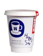 1-Pack Coffee Cup Gift Set Lingerie Socks Regular Socks Beige Happy So...