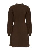 Mschalfreda East Dress Polvipituinen Mekko Brown MSCH Copenhagen