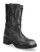 Benedict Shoes Boots Ankle Boots Ankle Boots Flat Heel Brown Steve Mad...