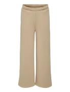 Koglinna City Wide Pant Ot Swt Bottoms Sweatpants Beige Kids Only