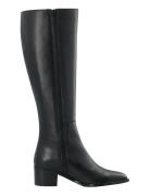 Biacarol Chelsea Knee High Boot Smooth Leather Korkeavartiset Saapikka...